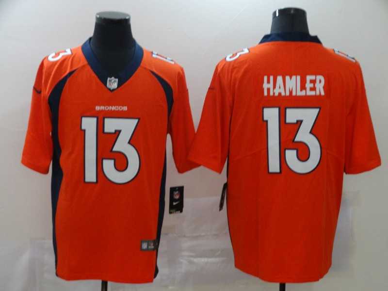 Nike Broncos 13 KJ Hamler Orange 2020 NFL Draft Vapor Untouchable Limited Jersey,We sell and wholesale Nike Broncos 13 KJ Hamler Orange 2020 NFL Draft Vapor Untouchable Limited Jersey on line form chian!